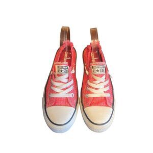 Converse All Star Shoreline Dark Pink Low Top Women’s 8 Slip-On chuck Taylor